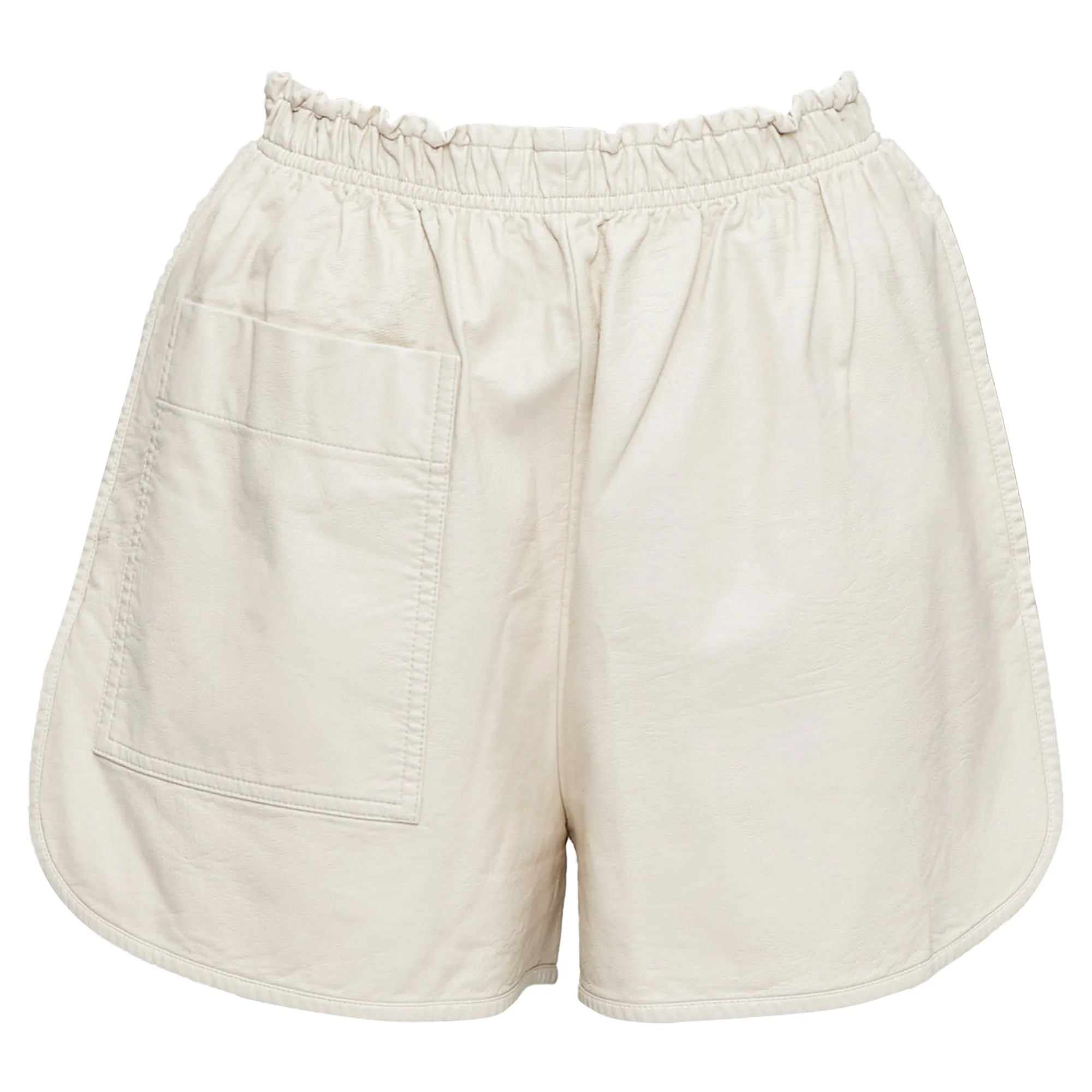 Stella McCartney Skin Free Skin faux leather pocketed shorts