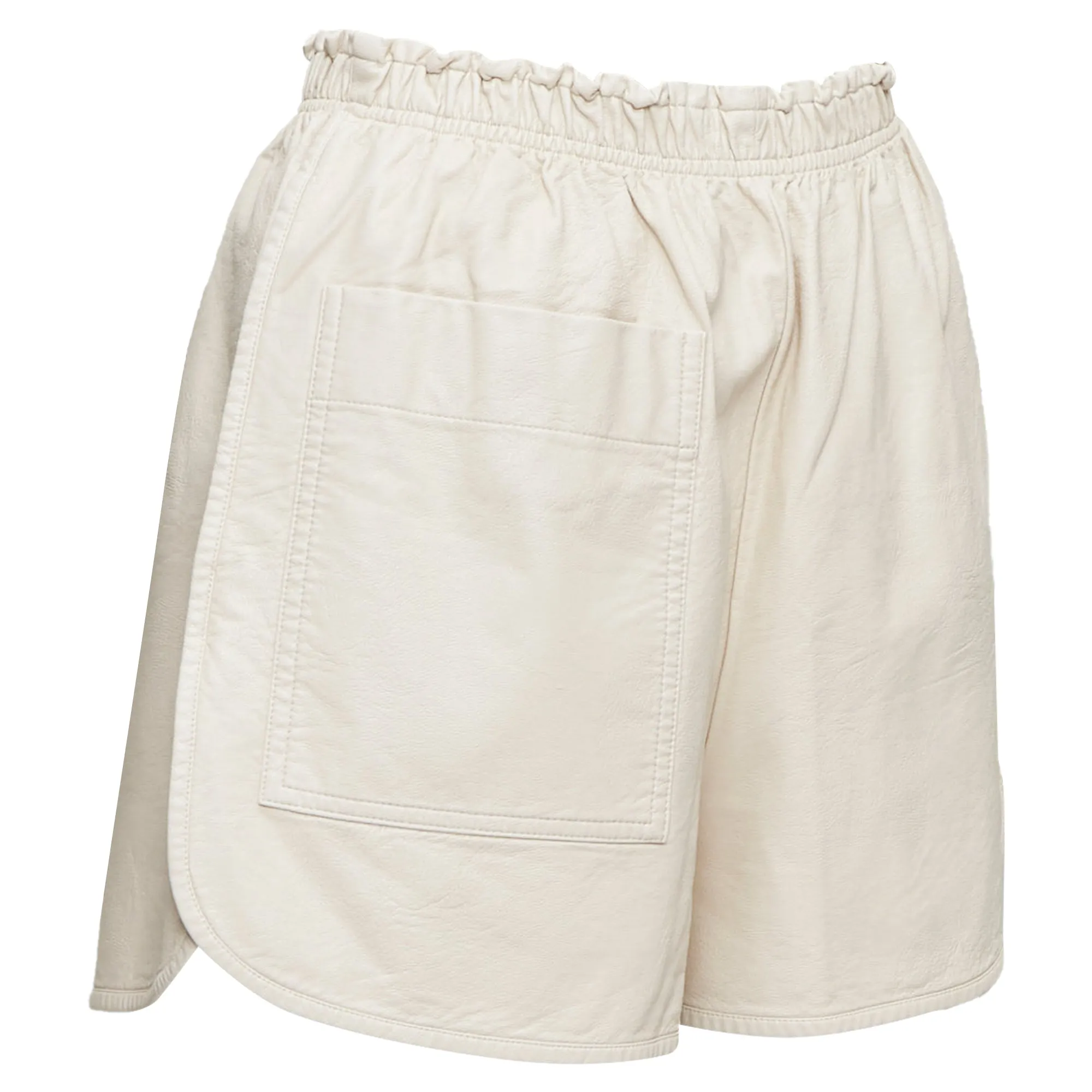 Stella McCartney Skin Free Skin faux leather pocketed shorts