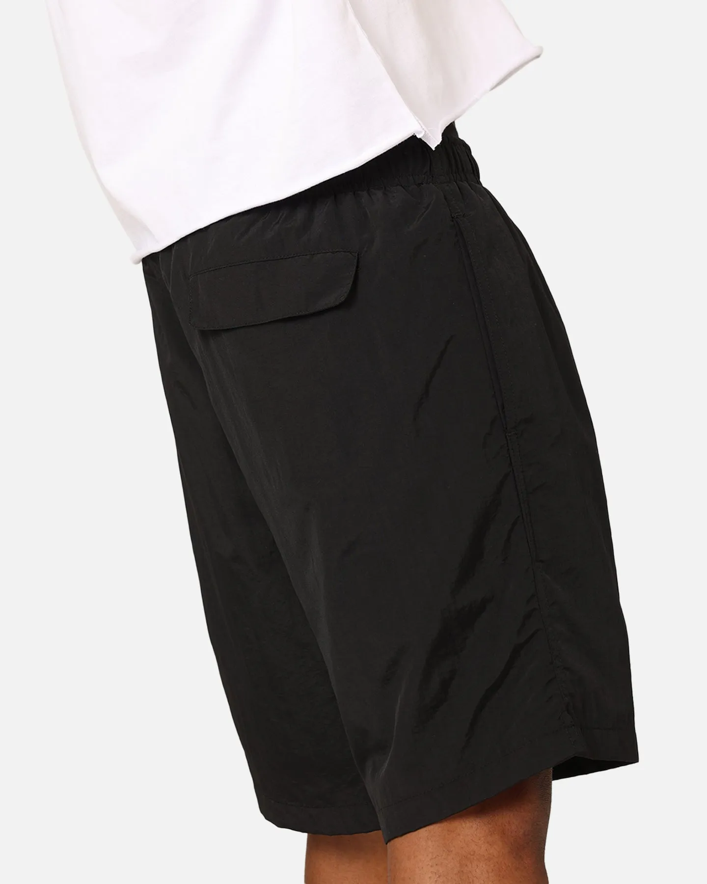 Stssy 8 Ball Corp Nylon Shorts Black
