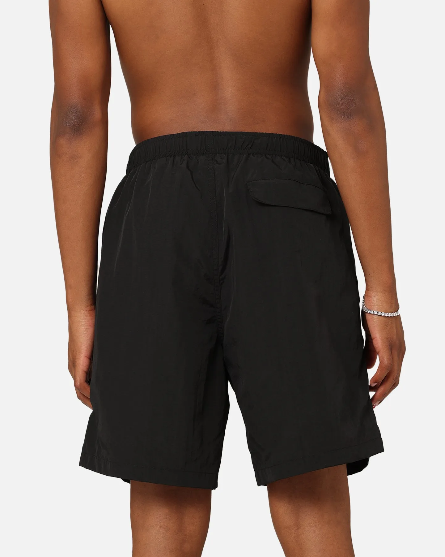 Stssy 8 Ball Corp Nylon Shorts Black