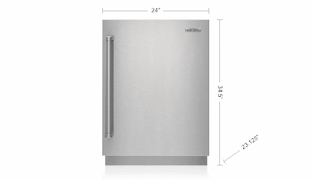 Sub-Zero DEU2450ROL 24" Outdoor Undercounter Refrigerator - Panel Ready Outdoor Refrigerators,outdoor mini fridge