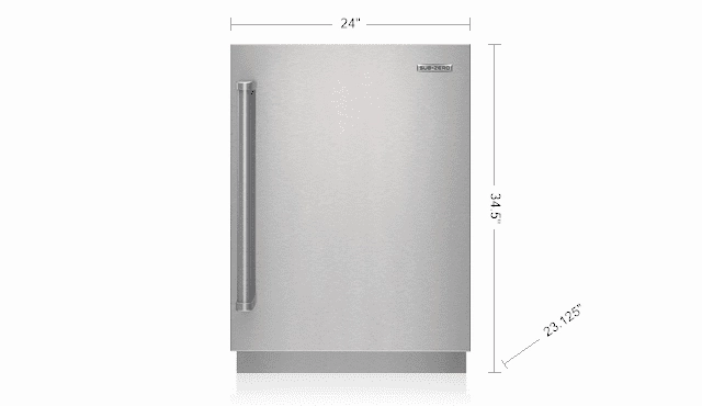 Sub-Zero DEU2450ROR 24" Outdoor Undercounter Refrigerator - Panel Ready Undercounter Refrigerators 24 inch undercounter fridge for kitchen