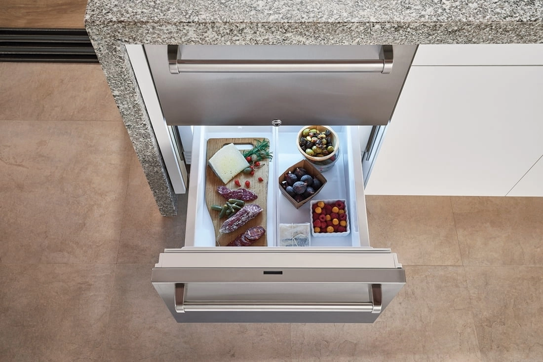 Sub-Zero ID24RO 24" Designer Outdoor Refrigerator Drawers - Panel Ready