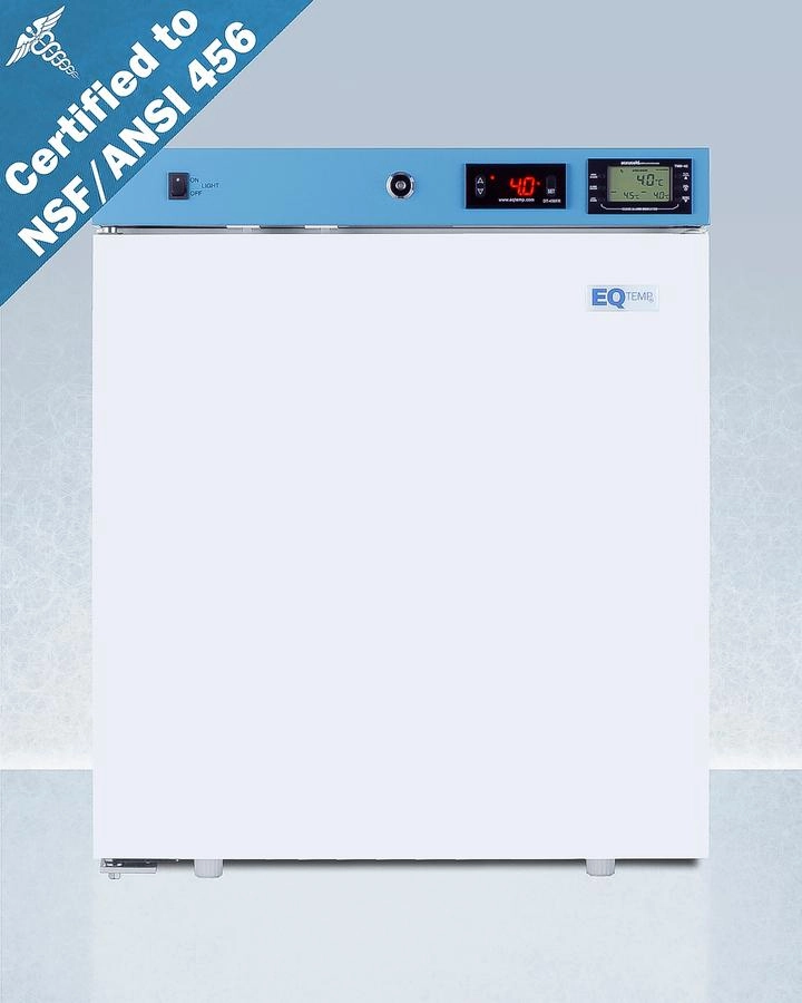 Summit ACR161WNSF456LHD 19" Wide Compact Healthcare Refrigerator, Certified To Nsf/Ansi 456 Vaccine Storage Standard Undercounter Refrigerators 24 inch undercounter fridge for kitchen