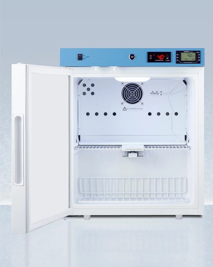 Summit ACR161WNSF456LHD 19" Wide Compact Healthcare Refrigerator, Certified To Nsf/Ansi 456 Vaccine Storage Standard