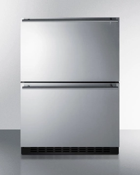Summit ADFD243 24" Wide 2-Drawer All-Freezer, Ada Compliant Outdoor Freezers,outdoor rated freezer