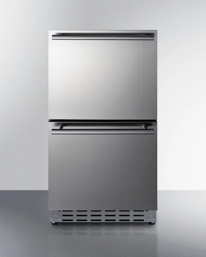 Summit ADRD18OS 18" Wide Outdoor 2-Drawer All-Refrigerator, Ada Compliant Other Outdoor Products,patio kitchen accessories