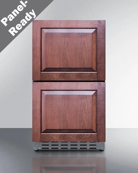 Summit ADRD18PNR 18" Wide 2-Drawer All-Refrigerator, Ada Compliant (Panels Not Included) Outdoor Refrigerators,outdoor mini fridge