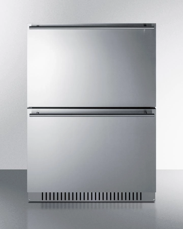 Summit ADRD241CSS 24" Wide 2-Drawer All-Refrigerator, Ada Compliant Outdoor Refrigerators,outdoor mini fridge