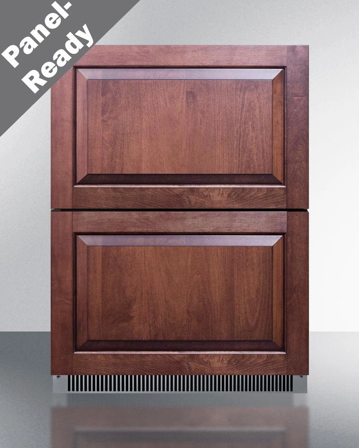 Summit ADRD24PNR 24" Wide 2-Drawer All-Refrigerator, Ada Compliant (Panels Not Included) Outdoor Refrigerators,outdoor mini fridge