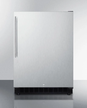 Summit AL54CSSHV 24" Wide Built-In All-Refrigerator, Ada Compliant Undercounter Refrigerators 24 inch undercounter fridge for kitchen