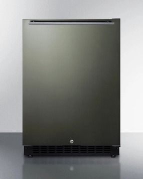 Summit AL54KSHH 24" Wide Built-In All-Refrigerator, Ada Compliant Undercounter Refrigerators 24 inch undercounter fridge for kitchen