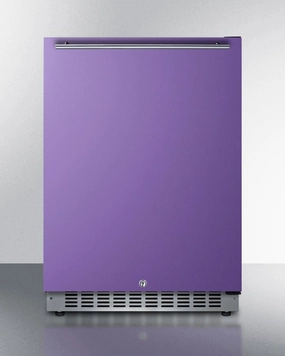 Summit AL54P 24" Wide Built-In All-Refrigerator, Ada Compliant Undercounter Refrigerators 24 inch undercounter fridge for kitchen