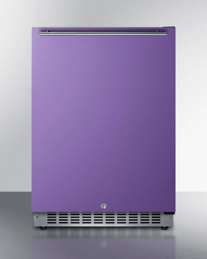 Summit AL54P 24" Wide Built-In All-Refrigerator, Ada Compliant Undercounter Refrigerators 24 inch undercounter fridge for kitchen