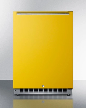 Summit AL54Y 24" Wide Built-In All-Refrigerator, Ada Compliant Undercounter Refrigerators 24 inch undercounter fridge for kitchen