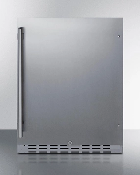 Summit AL55OSCSS 24" Built-In Outdoor Refrigerator, Ada Compliant Outdoor Refrigerators,outdoor mini fridge