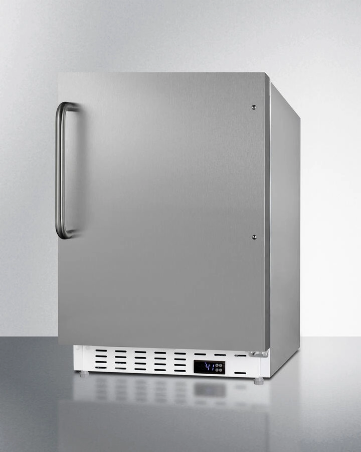 Summit ALR46WCSS 20" Wide Built-In All-Refrigerator, Ada Compliant