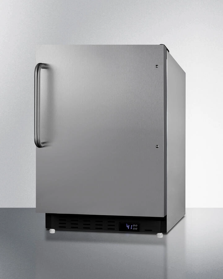 Summit ALR47BCSS 20" Wide Built-In All-Refrigerator, Ada Compliant