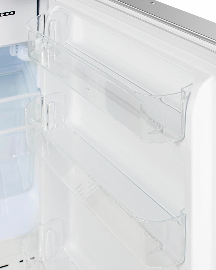 Summit ALRF48CSSHV 20" Wide Built-In Refrigerator-Freezer, Ada Compliant