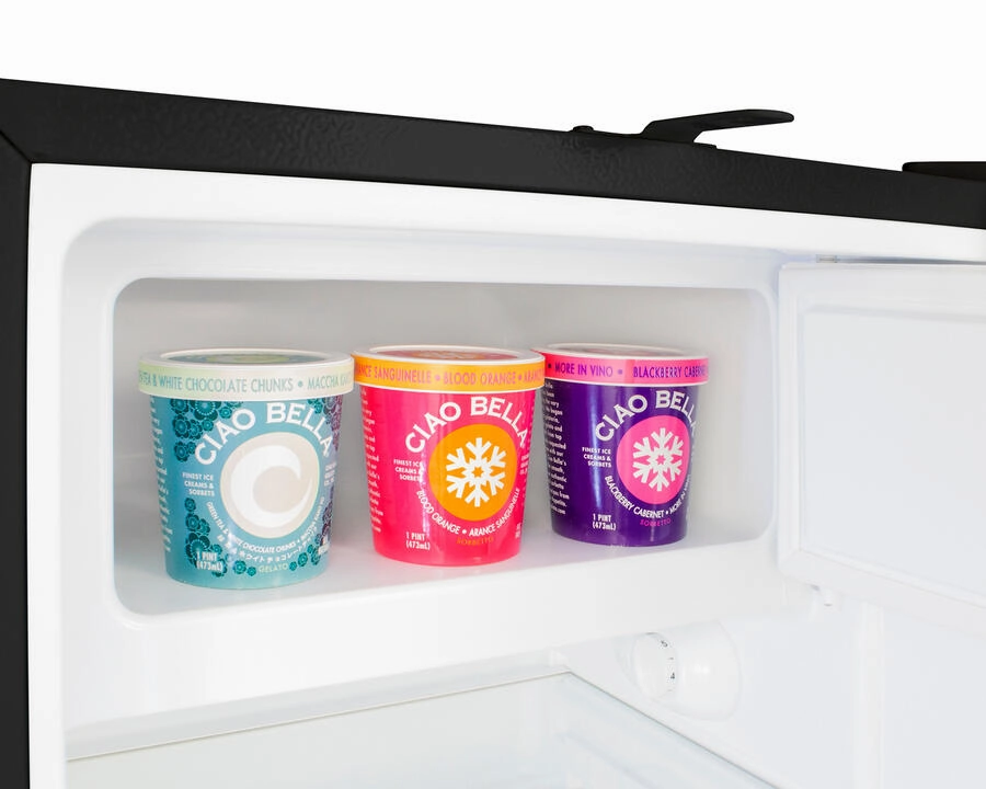 Summit ALRF49BSSHV 20" Wide Built-In Refrigerator-Freezer, Ada Compliant