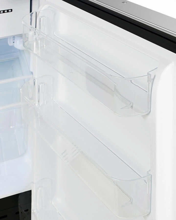 Summit ALRF49BSSHV 20" Wide Built-In Refrigerator-Freezer, Ada Compliant