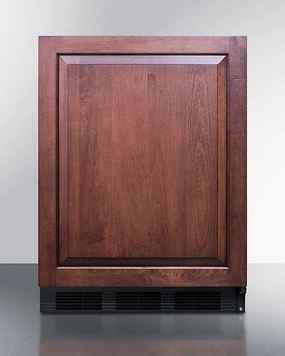 Summit AR5BIF 24" Wide Built-In All-Refrigerator, Ada Compliant Undercounter Refrigerators 24 inch undercounter fridge for kitchen