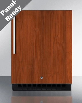 Summit ASDS2413IF 24" Wide Built-In All-Refrigerator, Ada Compliant (Panel Not Included) Undercounter Refrigerators 24 inch undercounter fridge for kitchen