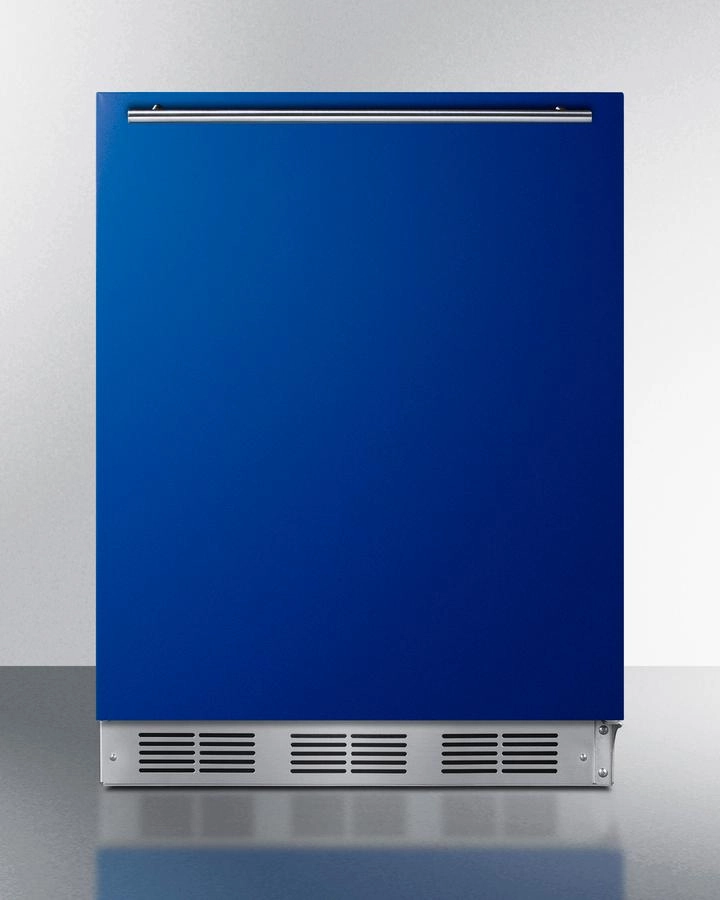 Summit BAR611WHB 24" Wide All-Refrigerator Undercounter Refrigerators 24 inch undercounter fridge for kitchen