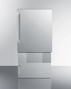 Summit BIM24OSBASE34 12 Lb. Drain-Free Outdoor Icemaker Outdoor Icemakers,outdoor ice machine