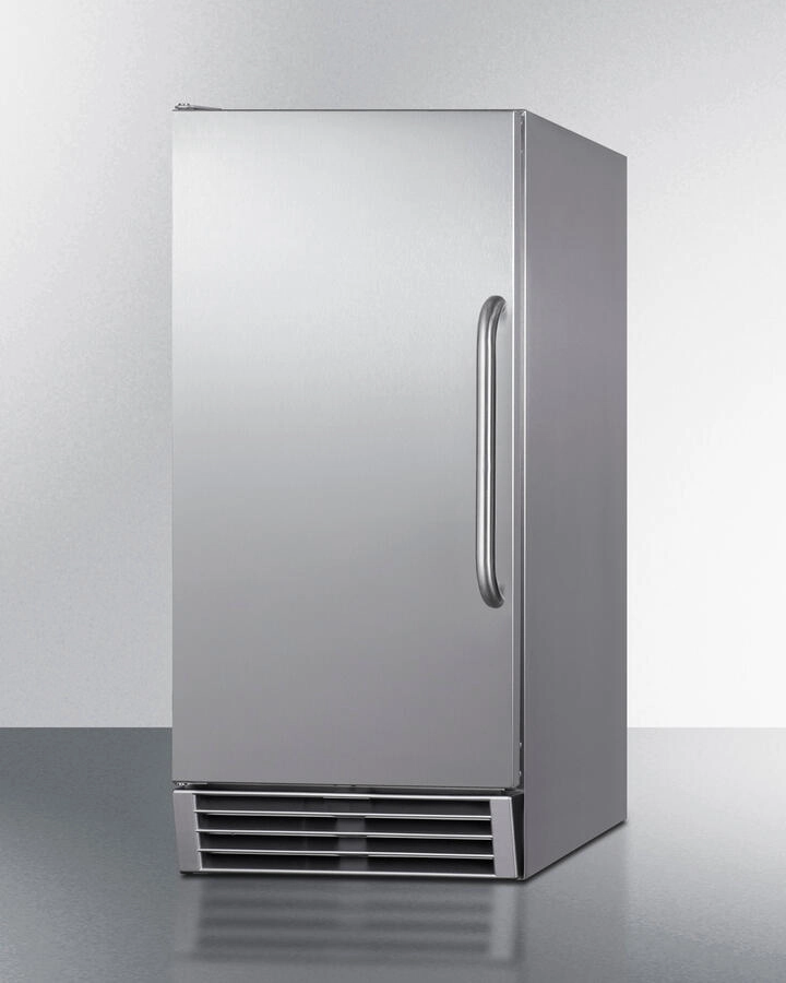 Summit BIM47OS Built-In Outdoor 50 Lb. Clear Icemaker
