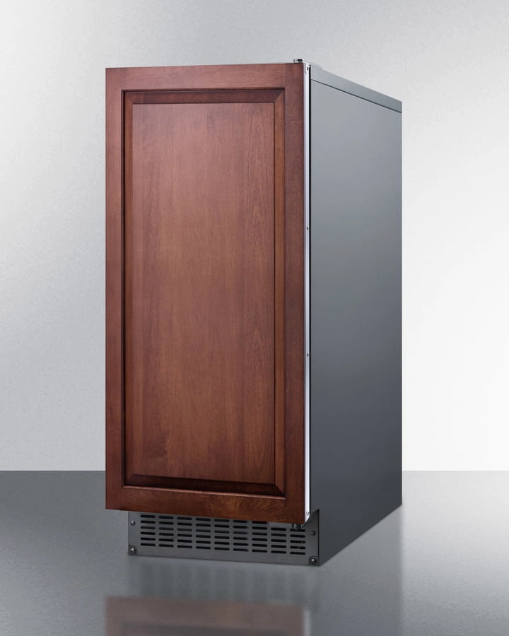 Summit BIM68OSPUMPIF 62 Lb. Clear Outdoor/Indoor Icemaker