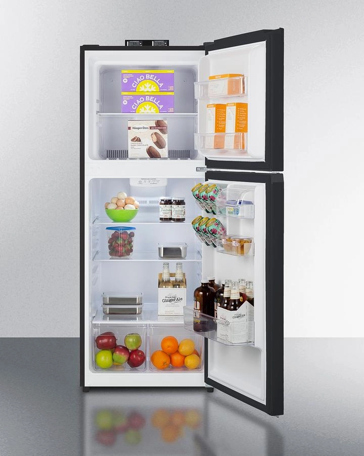 Summit BKRF1087B 24" Wide Wide Break Room Refrigerator-Freezer