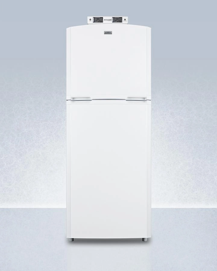 Summit BKRF14W 26" Wide Break Room Refrigerator-Freezer Freestanding Refrigerators freestanding fridge freezer combo
