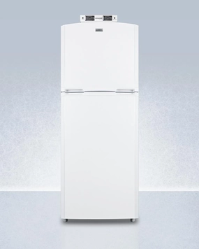 Summit BKRF14W 26" Wide Break Room Refrigerator-Freezer Freestanding Refrigerators freestanding fridge freezer combo