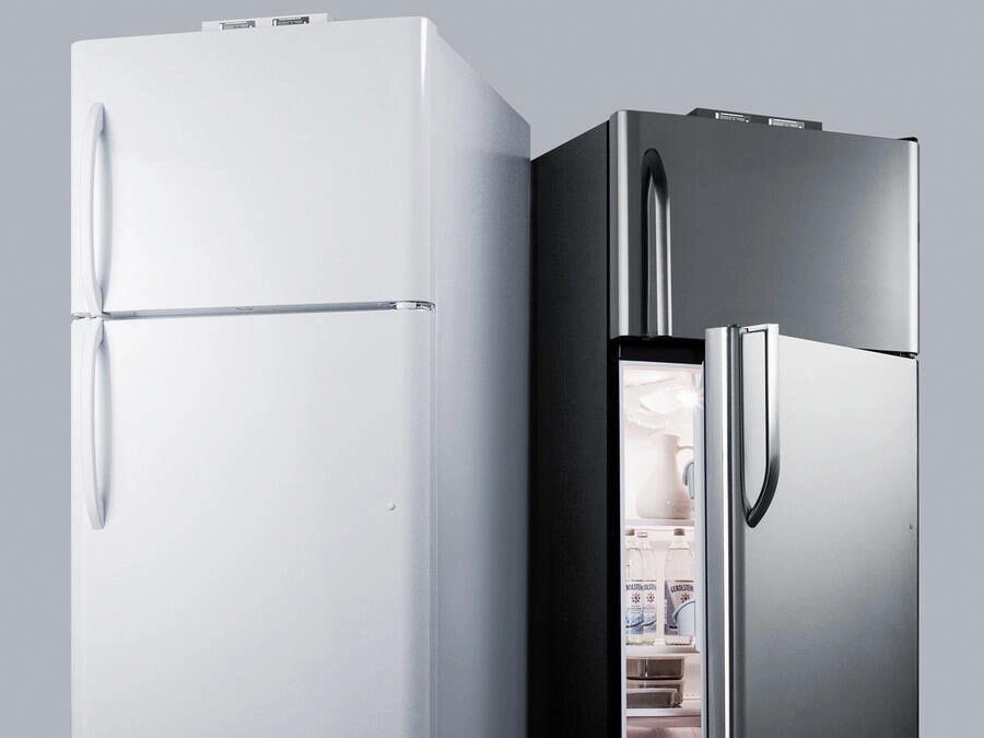 Summit BKRF18PL 18 Cu.Ft. Break Room Refrigerator-Freezer With Factory-Installed Nist Calibrated Alarm/Thermometers