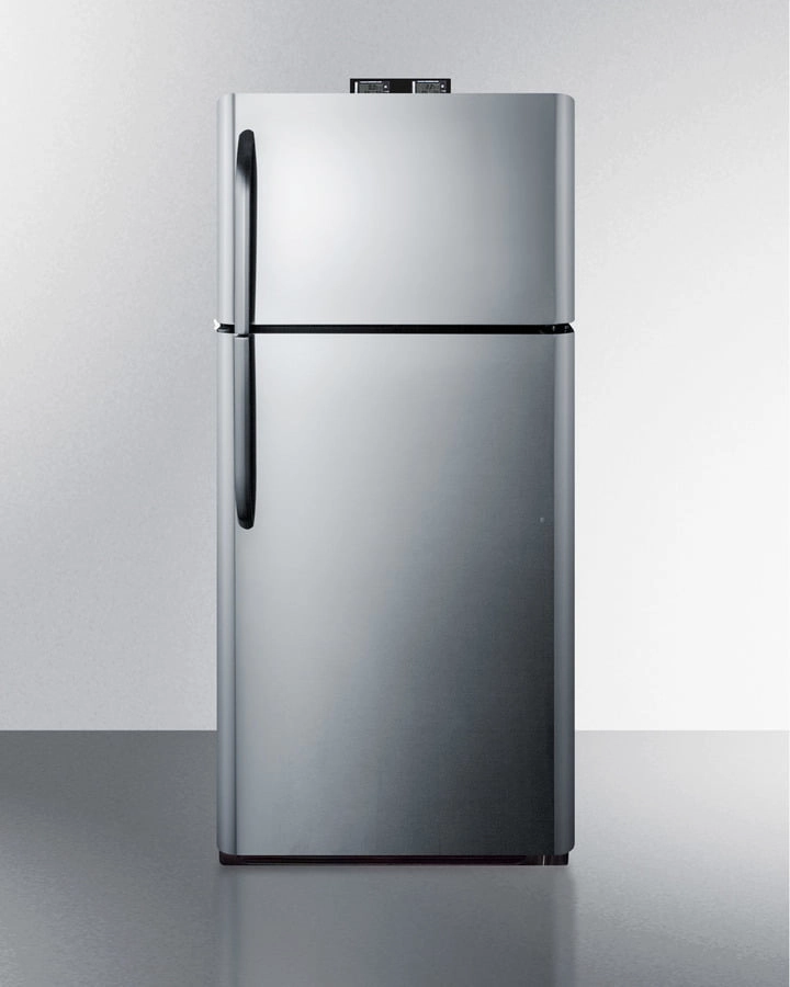 Summit BKRF18PL 18 Cu.Ft. Break Room Refrigerator-Freezer With Factory-Installed Nist Calibrated Alarm/Thermometers Freestanding Refrigerators freestanding fridge freezer combo