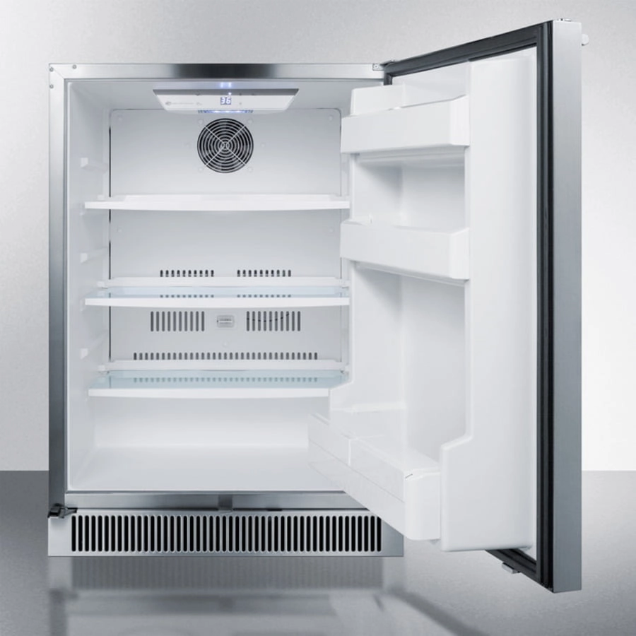 Summit CL68ROS 24" Wide Built-In Outdoor All-Refrigerator