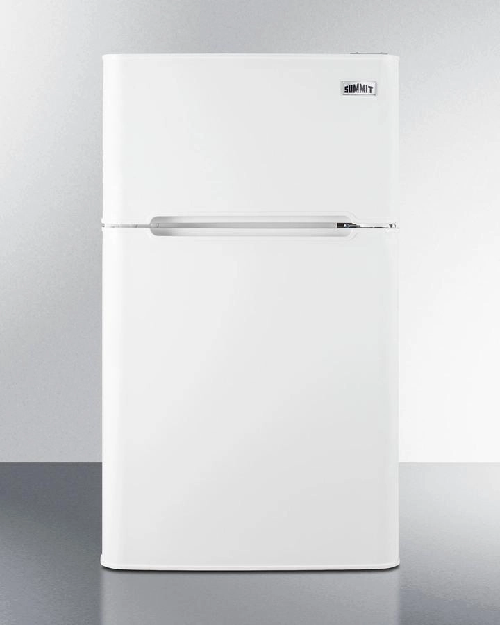 Summit CP34WADA 19" Wide 2-Door Refrigerator-Freezer, Ada Height Undercounter Refrigerators 24 inch undercounter fridge for kitchen