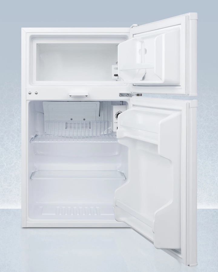 Summit CP351WLLF2PLUS2ADA Ada Height Two-Door Cycle Defrost Refrigerator-Freezer With Combination Lock And Nist Calibrated Thermometers