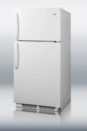 Summit CTR15 Full-Sized Frost-Free Refrigerator-Freezer With Deluxe Interior Freestanding Refrigerators freestanding fridge freezer combo