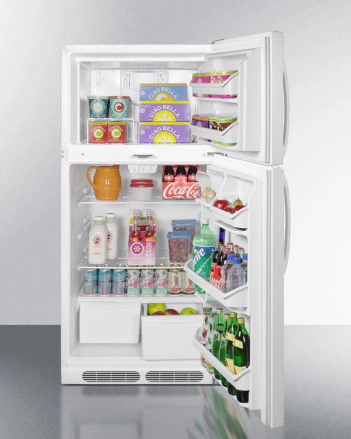 Summit CTR15LLF2 14.8 Cu.Ft. Refrigerator-Freezer With Dual Combination Lock And Frost-Free Operation