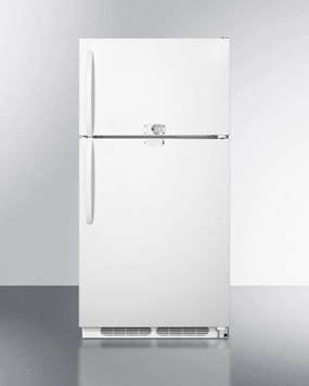 Summit CTR18LLF2 18.2 Cu.Ft. Refrigerator-Freezer With Dual Combination Lock And Frost-Free Operation Freestanding Refrigerators freestanding fridge freezer combo