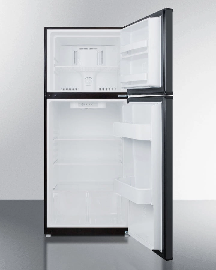 Summit FF1072B 24" Wide Top Mount Refrigerator-Freezer
