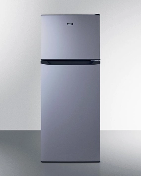 Summit FF1093SSIM 24" Wide Top Mount Refrigerator-Freezer With Icemaker Freestanding Refrigerators freestanding fridge freezer combo