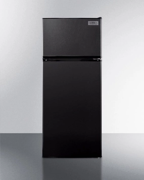Summit FF1119B Energy Star Qualified Ada Compliant Refrigerator-Freezer In Black With Frost-Free Operation Freestanding Refrigerators freestanding fridge freezer combo