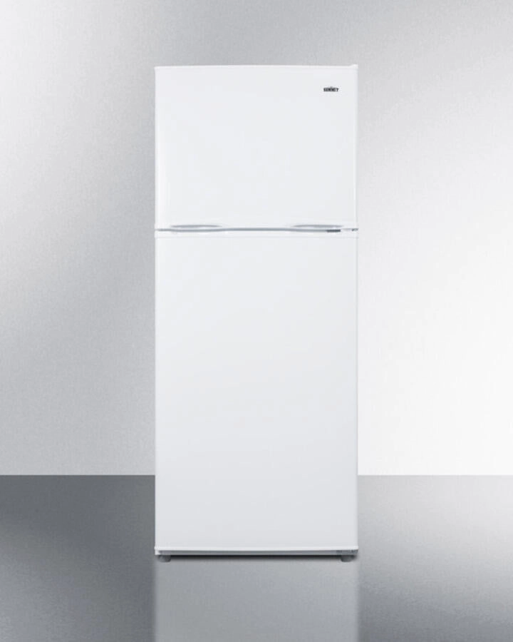 Summit FF1386W Energy Star Qualified 24" Wide 11.5 Cu.Ft. Frost-Free Refrigerator-Freezer In White Finish Freestanding Refrigerators freestanding fridge freezer combo