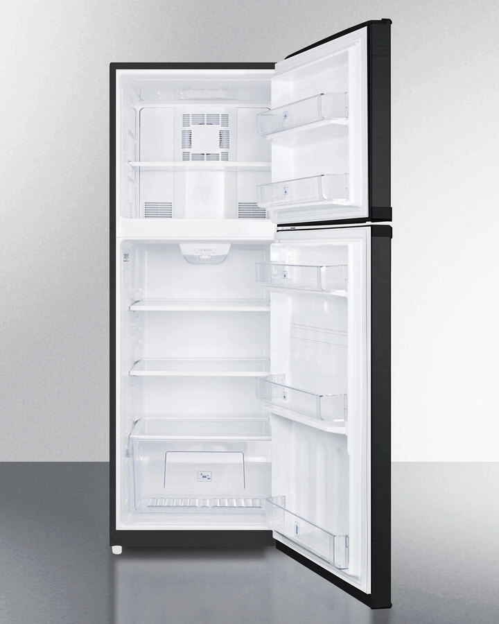 Summit FF1427BK 26" Wide Top Mount Refrigerator-Freezer