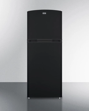 Summit FF1427BK 26" Wide Top Mount Refrigerator-Freezer Freestanding Refrigerators freestanding fridge freezer combo