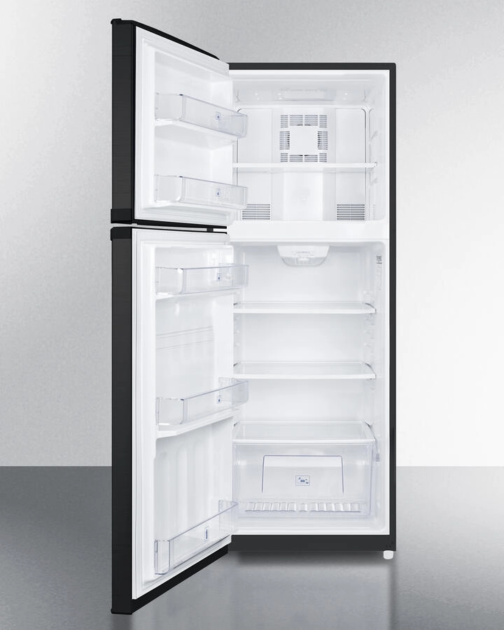 Summit FF1427BKLHD 26" Wide Top Mount Refrigerator-Freezer