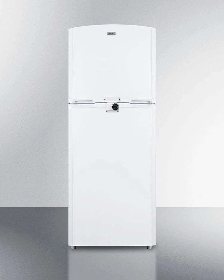 Summit FF1427WLLF2 26" Wide Top Mount Refrigerator-Freezer Freestanding Refrigerators freestanding fridge freezer combo